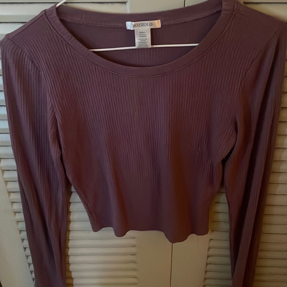 Bozzolo women’s small purple blouse